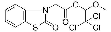 Oxo Benzothiazol Yl Acetic Acid Trichloro Methoxy Ethyl