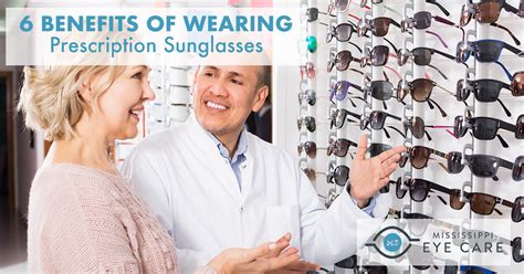 6 Benefits of Wearing Prescription Sunglasses - Mississippi Eye Care