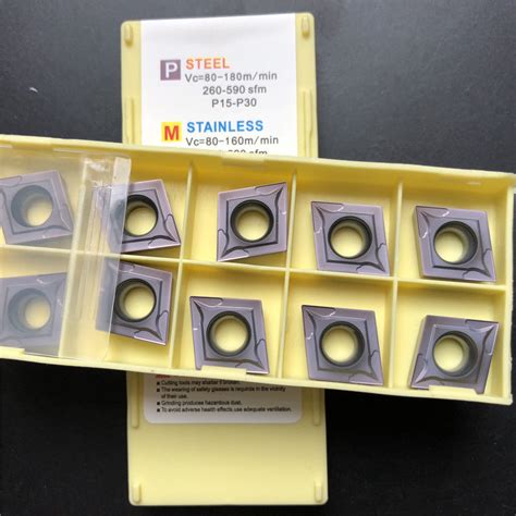 CCMT 120404 LF6018 CCMT 431 Carbide Inserts Cutting Tool Inserts EBay