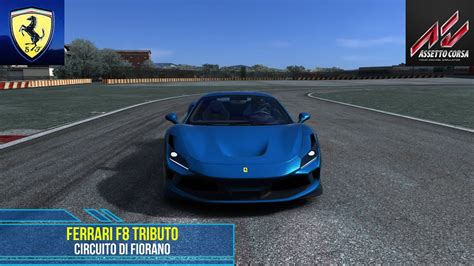 Ferrari F Tributo Circuito Di Fiorano Assetto Corsa Youtube