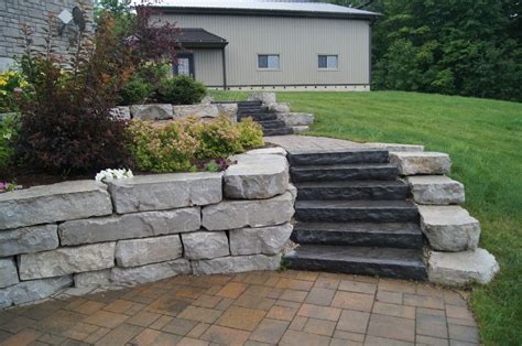 How To Build A Retaining Wall With Armour Stone