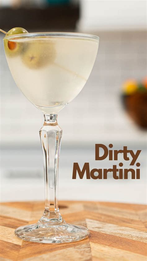 Dirty Martini Cocktail Recipe And Instructions Recipe Martini