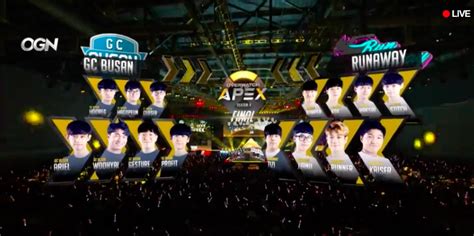 Gc Busan Wins Apex Season To Complete Removal Of The Korean Old