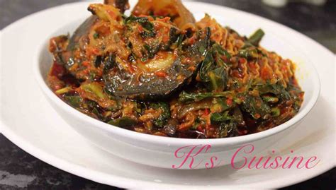 Efo riro - Efo riro Recipe - K's Cuisine