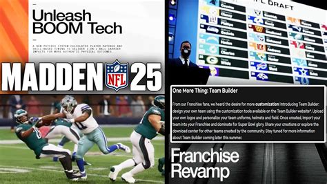 Team Builder Returns In Madden NFL 25 Madden 25 Gameplay And Gridiron