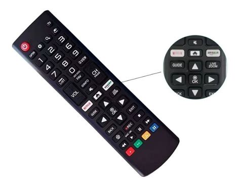 Controle Remoto Tv Led Lg Smart Akb Netflix Amazon Mercado Livre