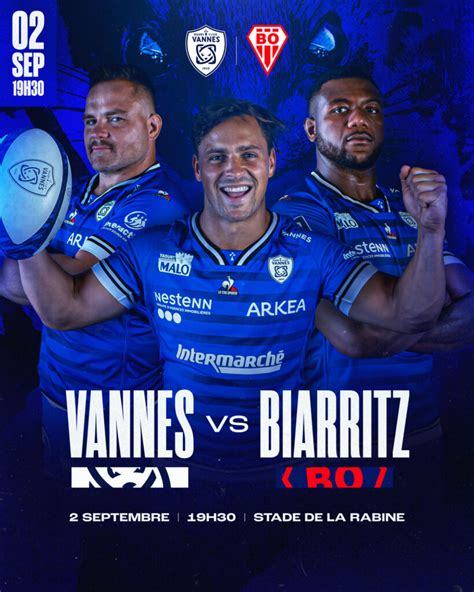 Le Retour du RCV à la Rabine ce vendredi face à Biarritz Rugby