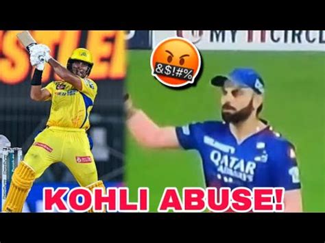 Virat Kohli Aggressive Send Off To Rachin Ravindra During CSK Vs RCB