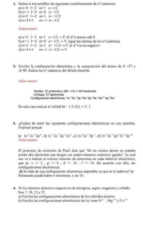 Ejercicios De Configurac I N Electr Nica Con Sus Respectivos N Meros