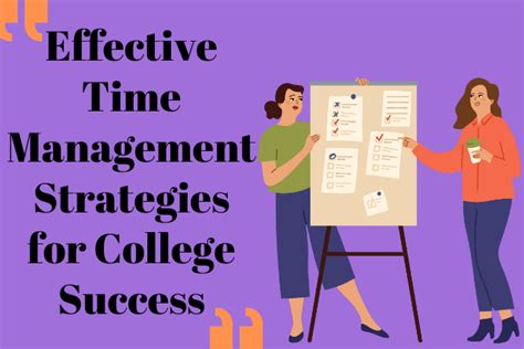 Effective Time Management Strategies For College Success Admission