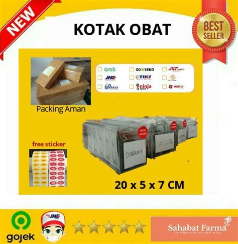 Kotak Obat Apotek Mika Ukuran X X Cm Pcs Lazada Indonesia