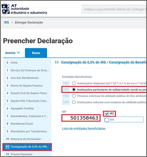 Consignação Irs Donativos Casa Do Povo