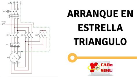 Diagrama y Explicación Arranque Estrella Triangulo YouTube