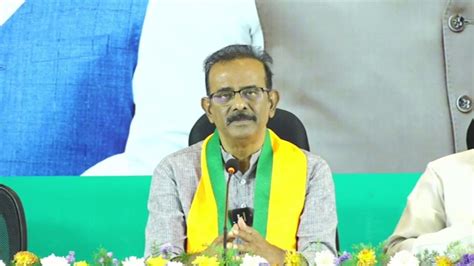 Live Shri N Ramchander Rao Addressing The Media At Bjp State Office