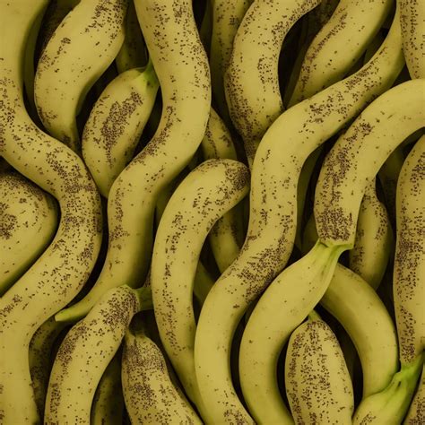 Circular Fractal Bananas That Grow Like Coral Inside Stable