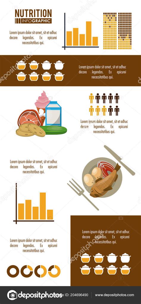 Nutrition and food infographic Stock Vector by ©jemastock 204696490