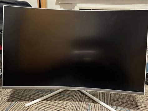 Samsung Lu32r591cwnxza 32 4k Uhd Curved Monitor 887276350561 Ebay