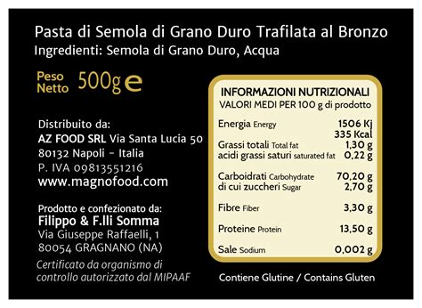 Pasta Di Gragnano Igp Mezzi Paccheri G Magno Food Sito Ufficiale