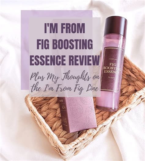 I'm from Fig Boosting Essence Review + Thoughts on the I'm from Fig Line