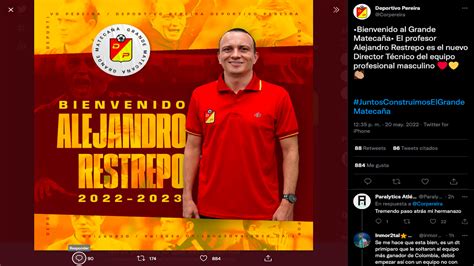 Comienzan Los Fichajes Alejandro Restrepo Es El Nuevo Entrenador De