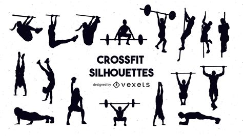 Vetor Png E Svg Transparente De Silhueta De Crossfit Sobrecarga De