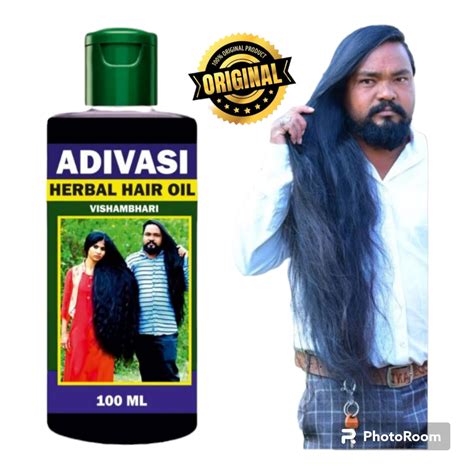 Original Adivasi Herbal Hair Oil New Herbal Zone