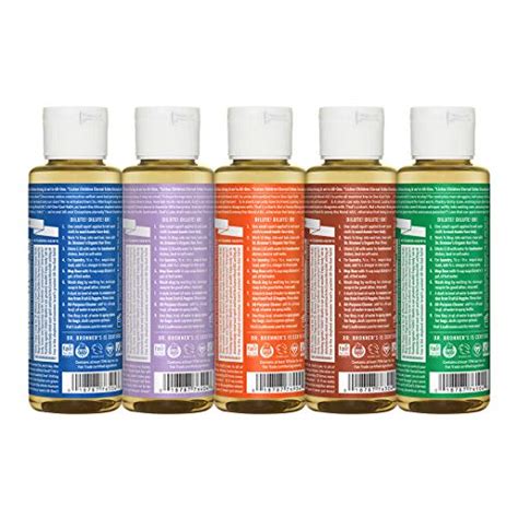 Dr Bronner S Pure Castile Liquid Soap 4 Ounce Variety Pack