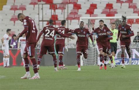 MAÇ SONUCU Sivasspor 3 3 Trabzonspor