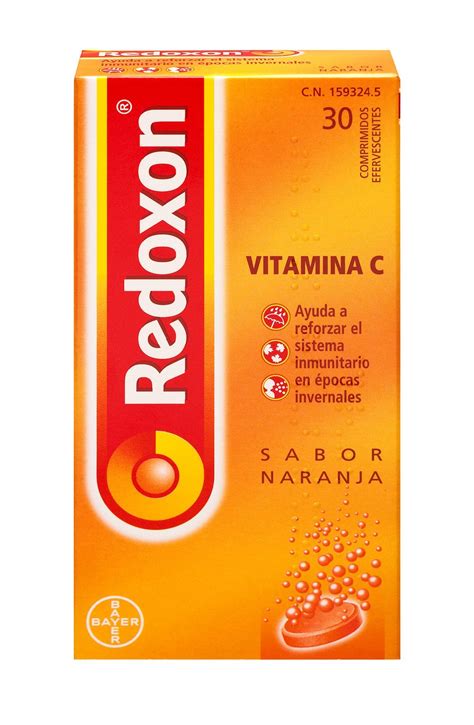 Redoxon Vitamina C Sabor Naranja Comprimidos Efervescentes Gripes