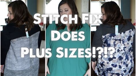 Stitch Fix Plus Size Unboxing Youtube