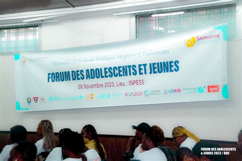 Forum Des Adolescents Et Jeunes Sur La Sante Sexuelle Et Reproductive