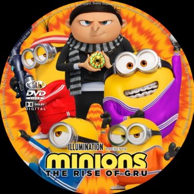 Covercity Dvd Covers Labels Minions The Rise Of Gru