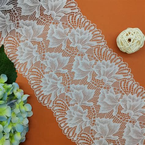 Knitting Lingerie Lace Elastic Trim Stretch Fabric All Colors Underwear Dress Lingerie Lace