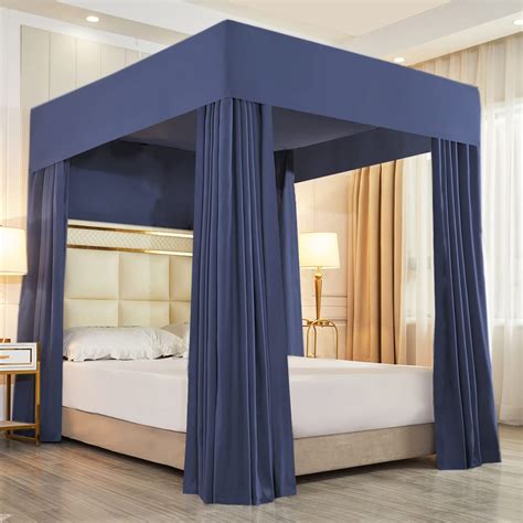 Amazon Mengersi Four Corner Post Bed Canopy Bed Curtains Bed