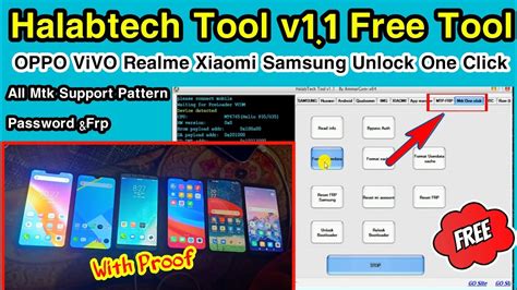 Halabtech Tool V1 1 2022 Free Tool OPPO Realme Xiaomi Vivo Samsung