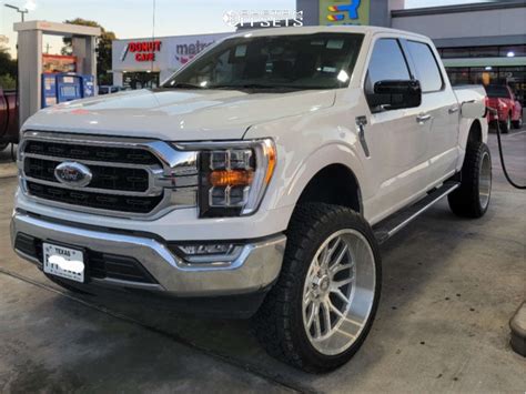 2021 Ford F 150 With 24x12 44 Axe Offroad Ax6 1 And 35 12 5r24 Amp Pro