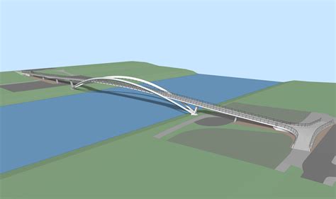 CONCEPT Pod pietonal peste Prut la UNGHENI Știri din regiunea Ungheni