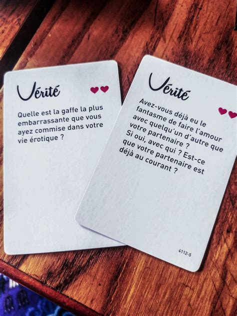 Rue Des Plaisirs Mon Avis Sur Le Jeu Action Ou Vérité Pour Couple