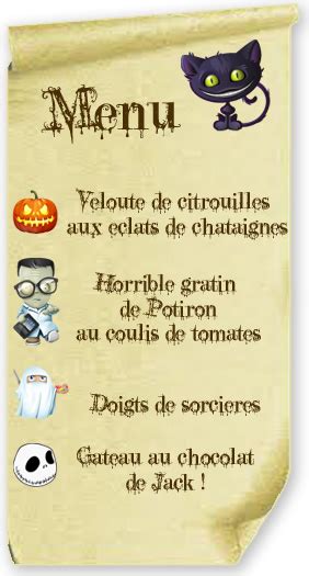 Halloween Le Sombre Menu Code Planète blog vegan guides