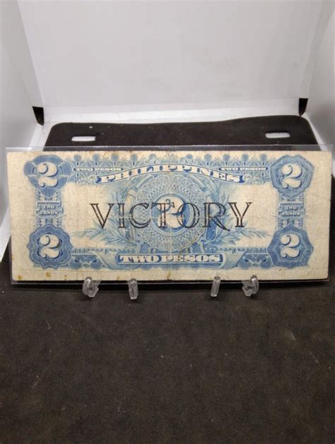 RESERVED 2 Pesos Victory Note Hobbies Toys Memorabilia