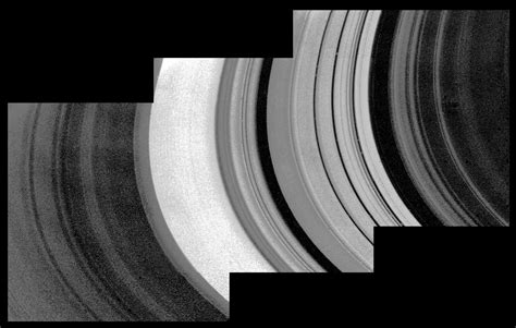 Mosaic Of Saturn S Rings Nasa Jet Propulsion Laboratory Jpl