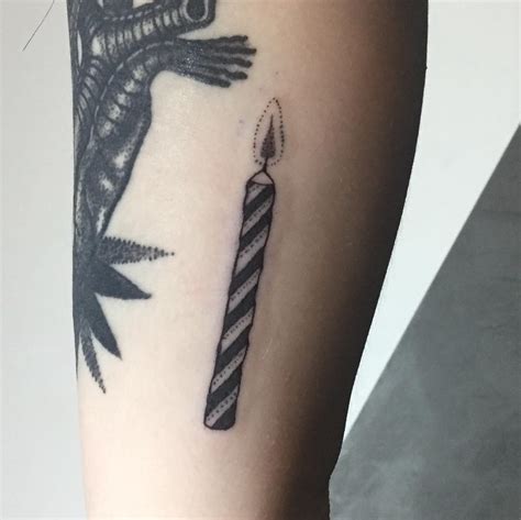 Candle Tattoo Ideas That Will Remind You Of The Eternal Presence 🕯️