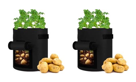 Ou Sacs Ou Pots De Culture Pour L Gumes Fleurs Ou Herbes Groupon