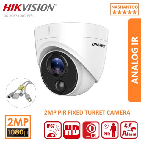 Hikvision Ds Ce D T Pirl P Pir Detection Visual Alam Fixed Turret