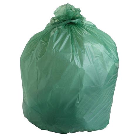 Stout 13 Gal EcoSafe Compostable Trash Bags 45 Per Box STOE2430E85