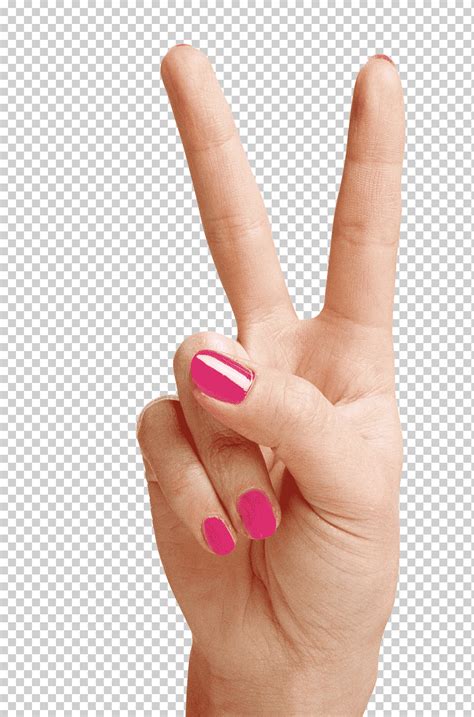 Dedo mano piel de uñas rosa gesto magenta pulgar lenguaje de señas