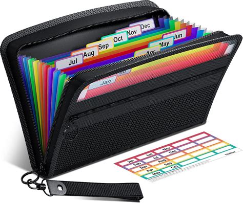 Amazon 26 Pockets Accordian File Folder Organizer Expanding