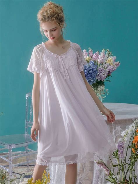 Vintage Victorian Nightgown Sheer See Through Nightgown Sexy Etsy