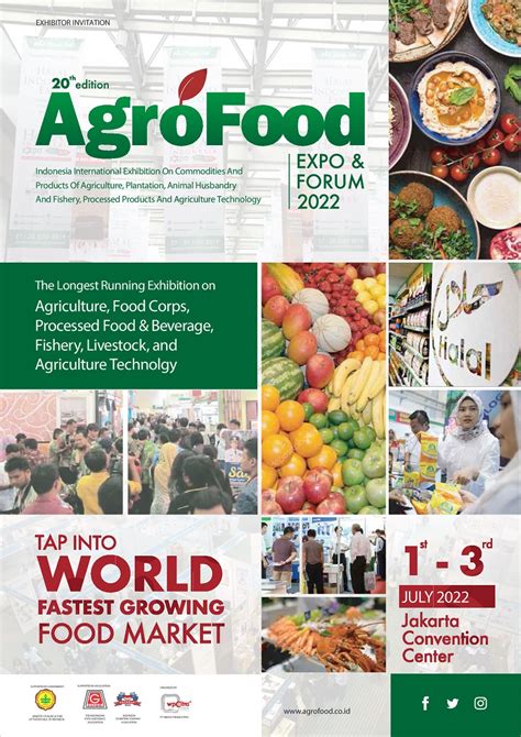 20th Indonesia Agro Food Expo 2022 Jadwal Event Info Pameran Acara