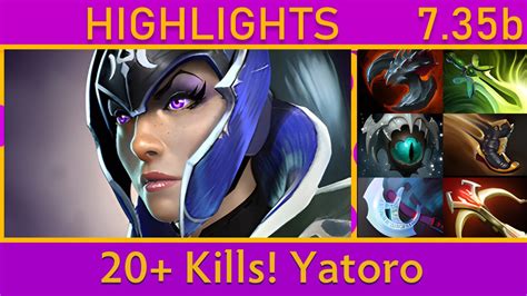 Yatoro雨 Luna 110k Hero Damage Carry Highlights 7 35b Dota 2 Top